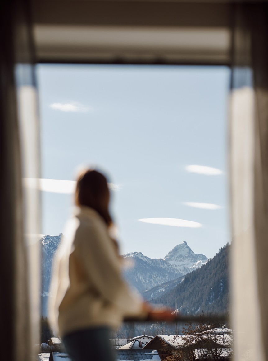 Blick aus dem Resl Zimmer