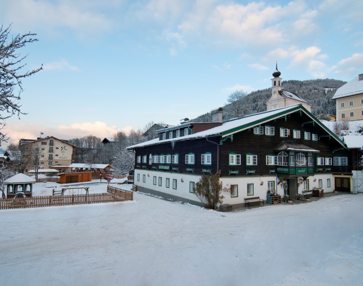 Ennshof – Das Urgestein von 1637 im Winter