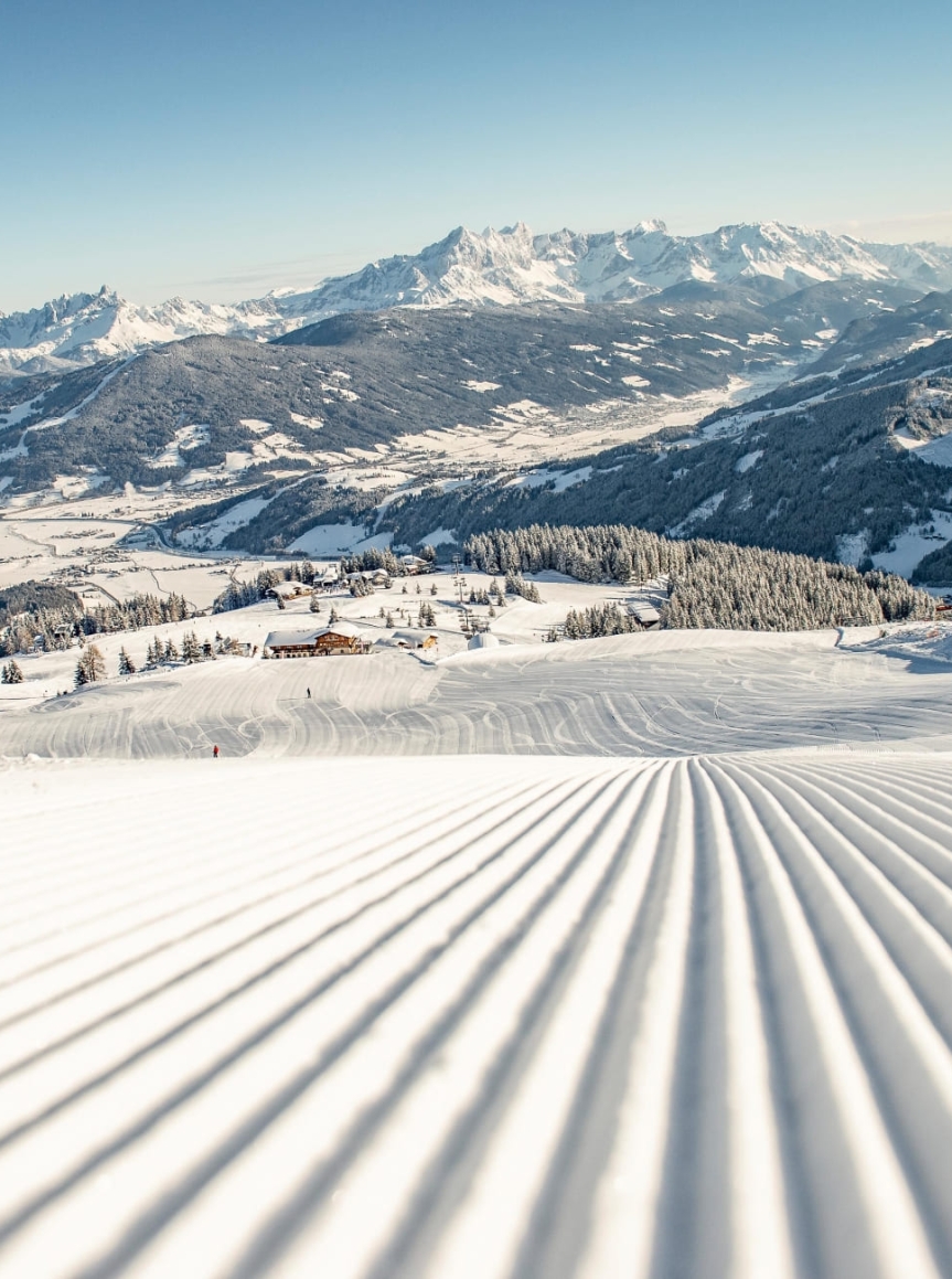 Skipiste in Flachau © Flachau Tourismus/Christian Lorenz