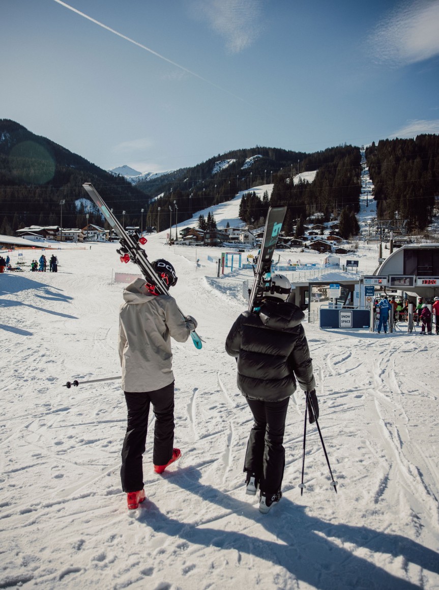 Nicht weit vom Einstieg ins Snow Space Salzburg entfernt befindet sich das Hotel Resl